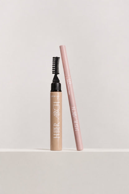 Brow Pencil + Hybrid Brow Gel Duo Test
