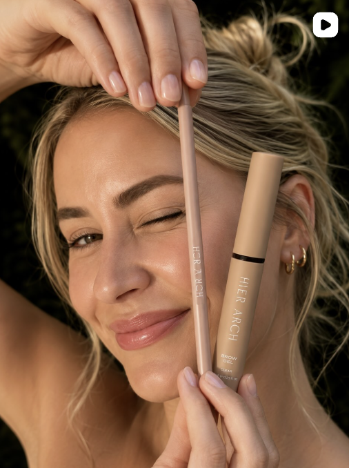 Brow Pencil + Hybrid Brow Gel Duo Test