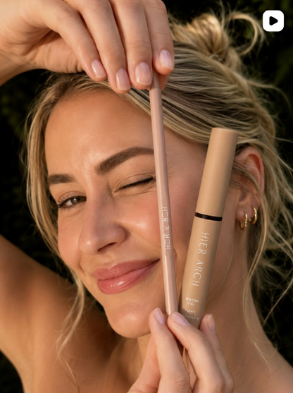 Brow Pencil + Hybrid Brow Gel Duo Test